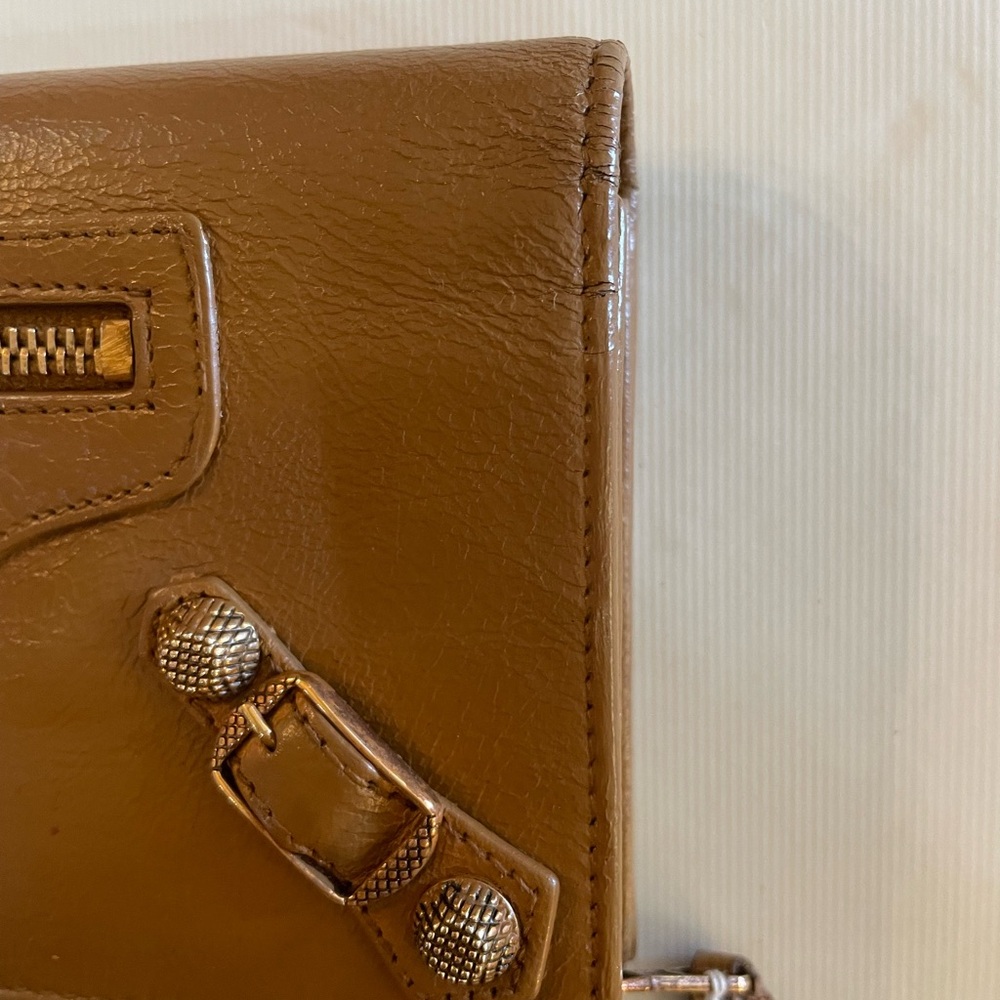 Balenciaga  Leather Wallet with Zipper details - Picture 3 of 14